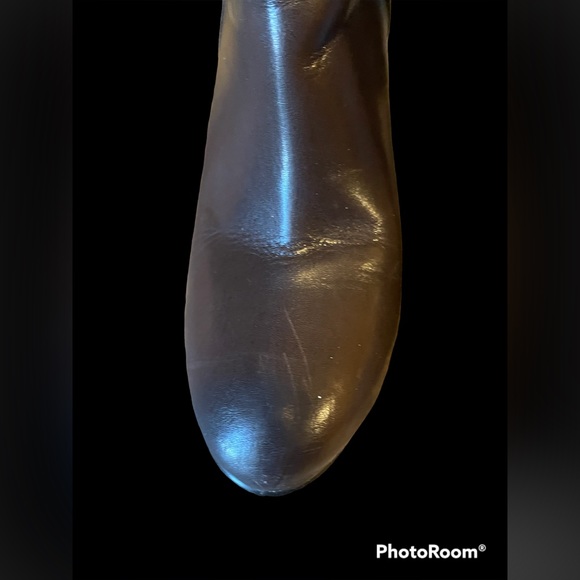 Nine West brown suede and leather bootie - Picture 2 of 7